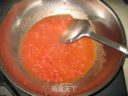 Make Tomato egg oak soup step 4
