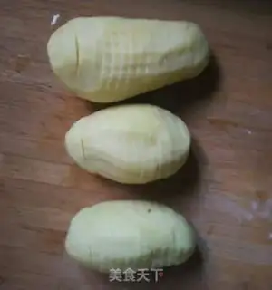 Make Barbecue-based organ potatoes step 0