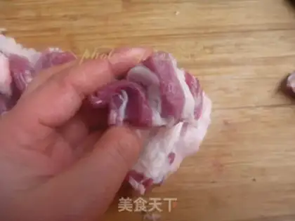 Make The radish lamb soup step 1