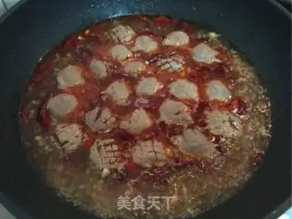 Make A boiled beefball step 6
