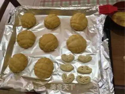 Make Hong Kong pineapple bag step 20