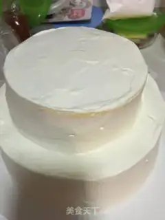 Make Double bubble bath doll cake step 5
