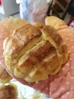 Make Hong Kong pineapple bag step 22