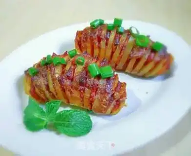 Make Barbecue-based organ potatoes step 6
