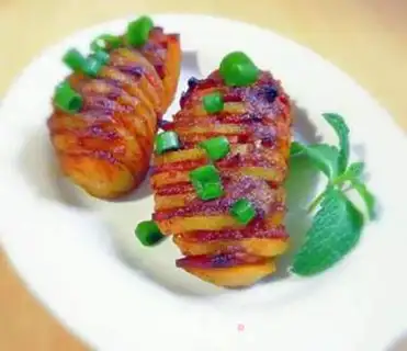 Make Barbecue-based organ potatoes step 7