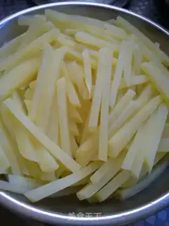 Make Homemade ketchup fries step 3