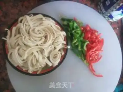Make Twin bean sprouts step 1
