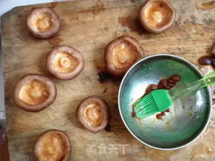 Make Roasted mushroom eggs step 1