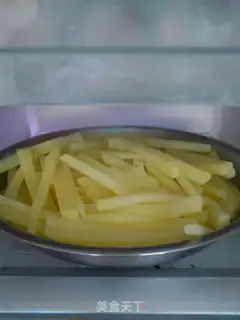 Make Homemade ketchup fries step 4