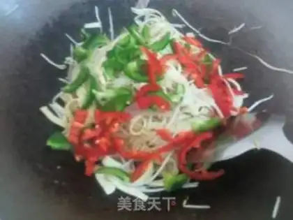 Make Twin bean sprouts step 5