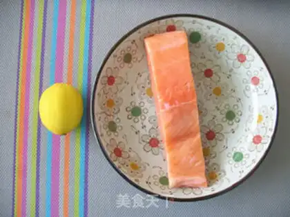 Make Pancake salmon step 0