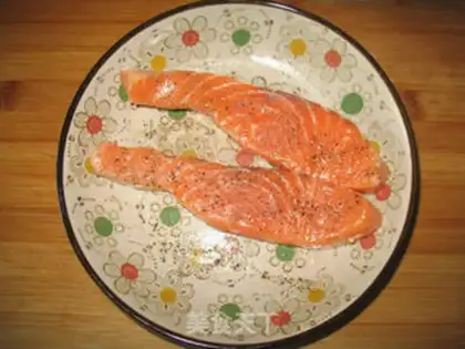 Make Pancake salmon step 1