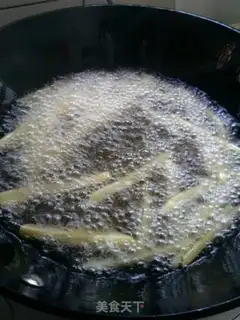 Make Homemade ketchup fries step 10