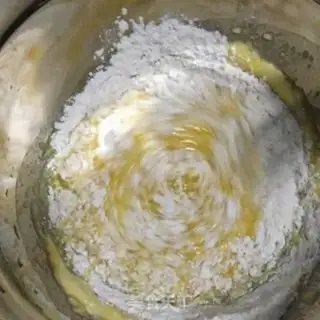 Make Rice eggcakes step 2