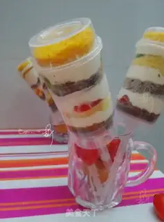Make Five-colour fruit push step 15
