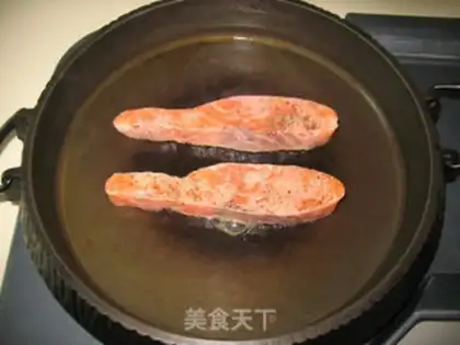 Make Pancake salmon step 3