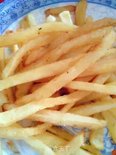Make Homemade ketchup fries step 12