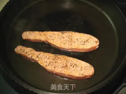 Make Pancake salmon step 4