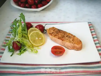 Make Pancake salmon step 5