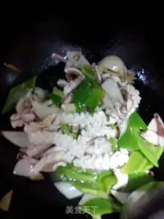 Make The oily squid step 6