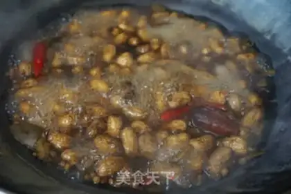 Make Five saline peanuts step 6