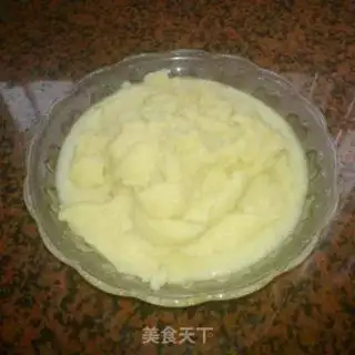 Make Green bean cake step 2