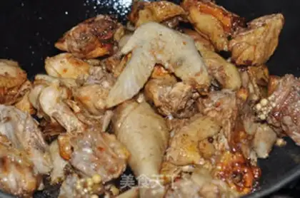 Make Frozen chickens of mushrooms step 5