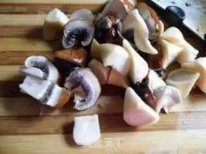 Make Puffy red meat step 2