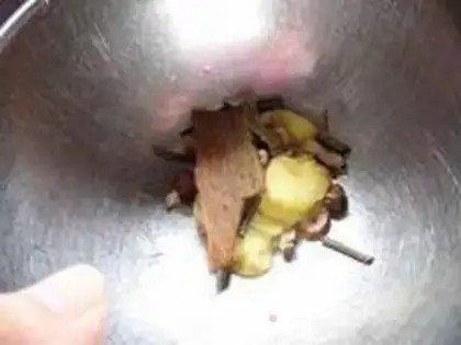 Make Puffy red meat step 3