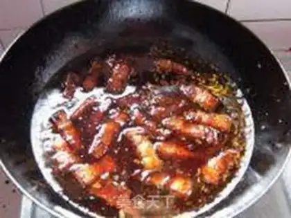 Make Puffy red meat step 9