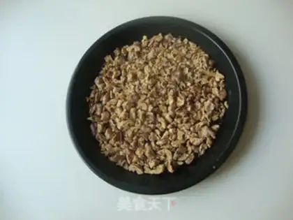 Make walnut raisin step 2