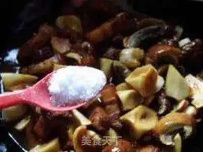 Make Puffy red meat step 11