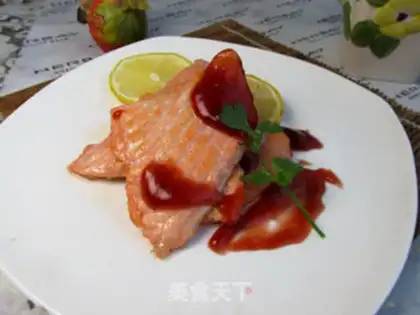 Make Lemon salmon step 5