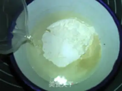 Make French country bread step 1