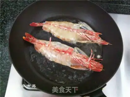 Make Lemon dry shrimp step 4
