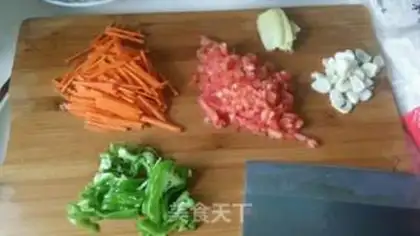 Make Creamed duck eggs step 1