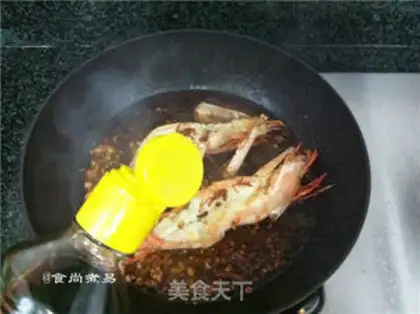 Make Lemon dry shrimp step 7