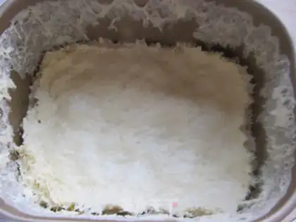 Make oatmeal bread step 1