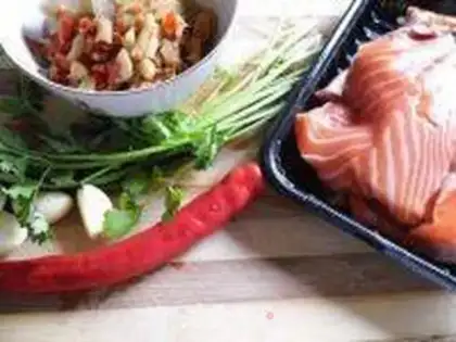 Make Pepper salmon step 0