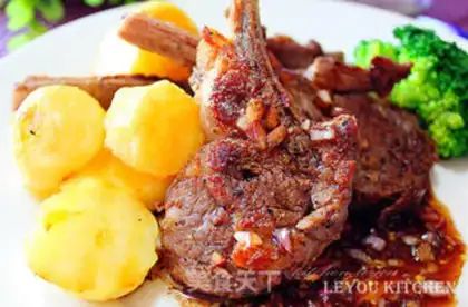 Make Fried lamb chops step 8