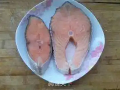 Make Lemon salmon step 1