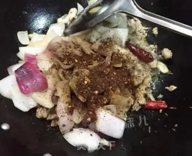 Make Onion and lamb step 10