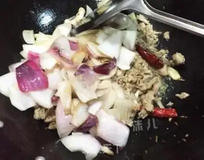 Make Onion and lamb step 11