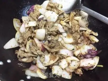 Make Onion and lamb step 12