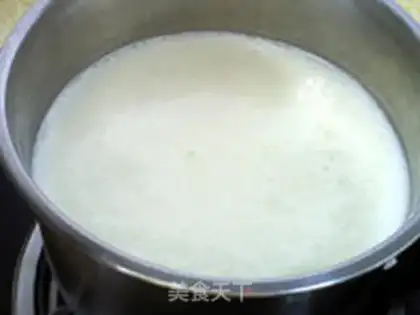 Make Red-tree milk step 1