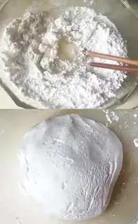 Make Seven-coloured donkey rolls step 3