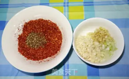 Make Spicy oil step 0