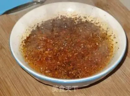 Make Spicy oil step 3