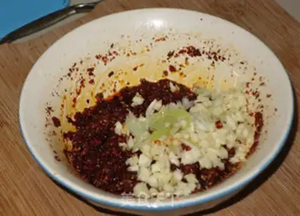 Make Spicy oil step 4