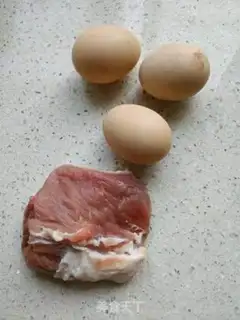 Make Meat and eggs step 0